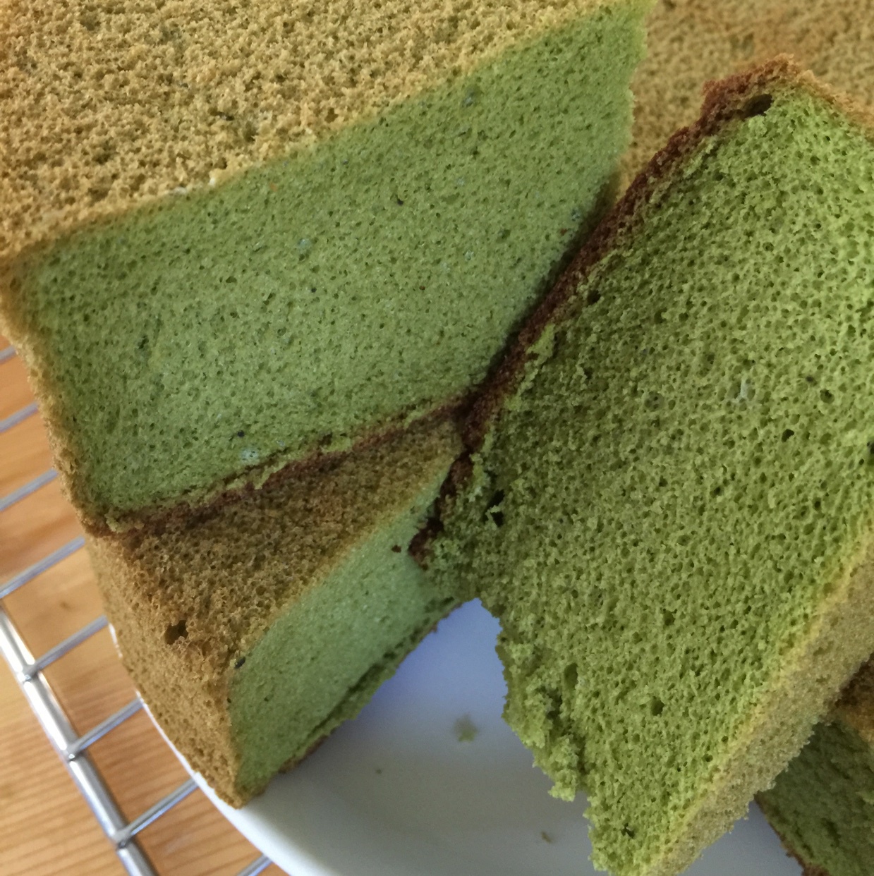 抹茶戚风蛋糕