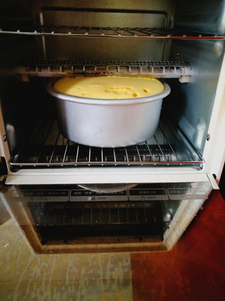 6寸原味戚风蛋糕