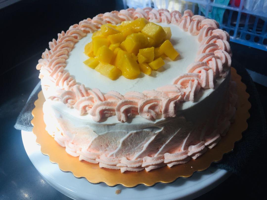 8寸戚风裸蛋糕胚