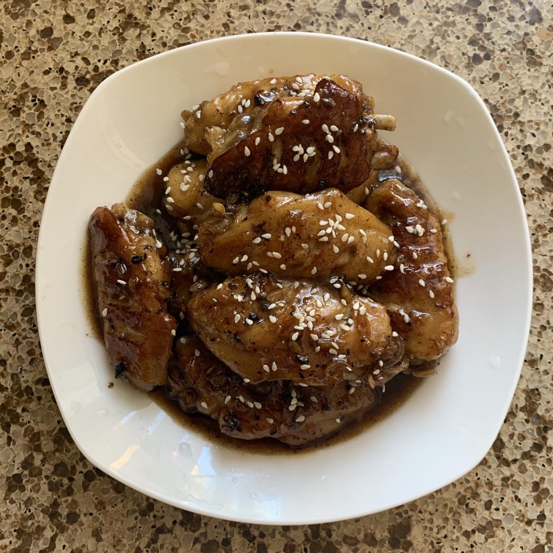 我的轻奢煮艺--蜜汁鸡翅