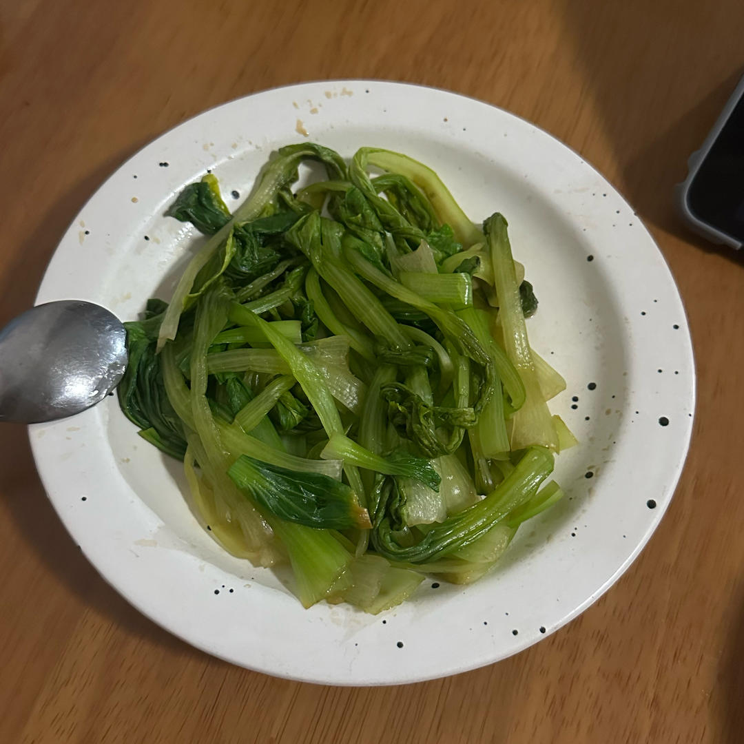 白灼油菜