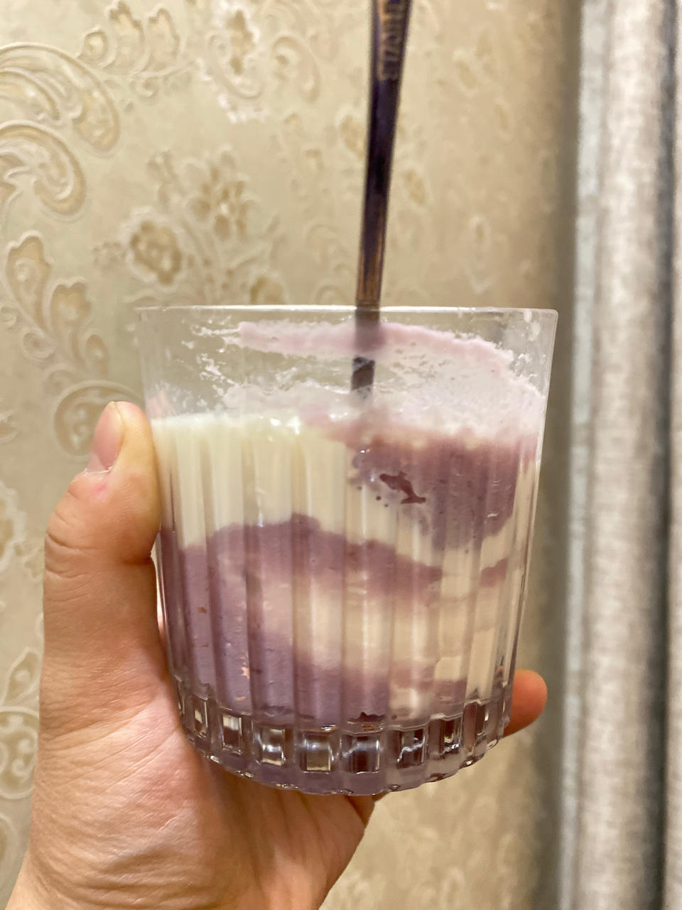 喝了会上瘾的紫薯芋泥奶茶