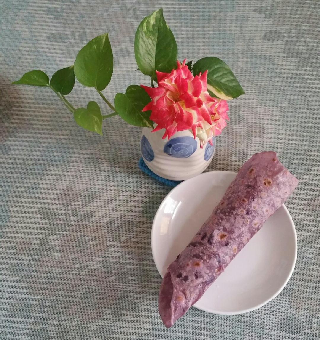 烙馍卷菜