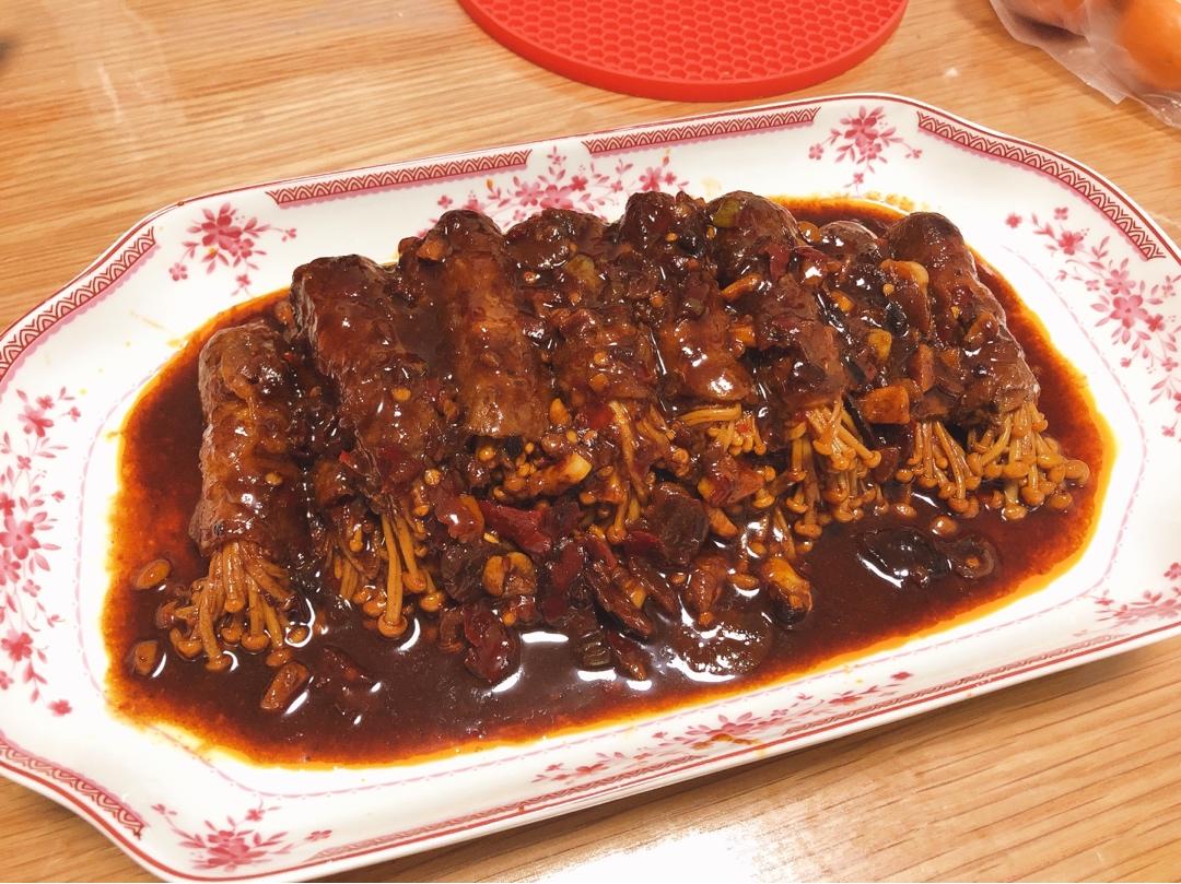 好吃到停不下来的金针菇肥牛卷