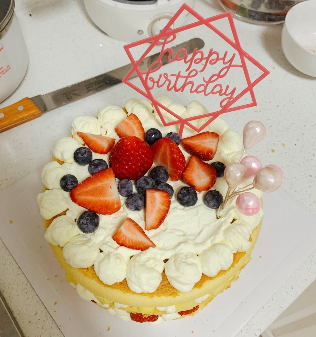 手残党的福音-裸蛋糕的做法