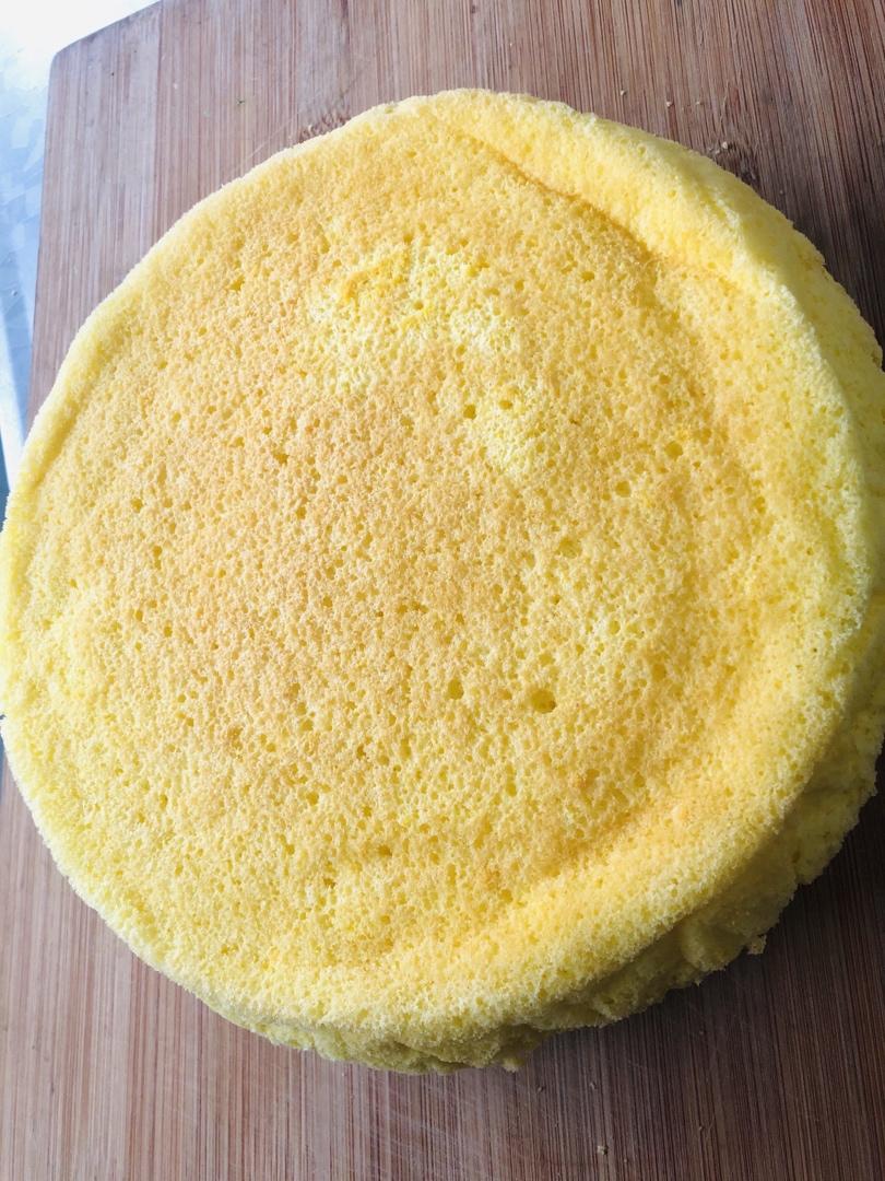 烤箱（电饭煲）通用8寸戚风蛋糕【步骤超详细】（超简单）