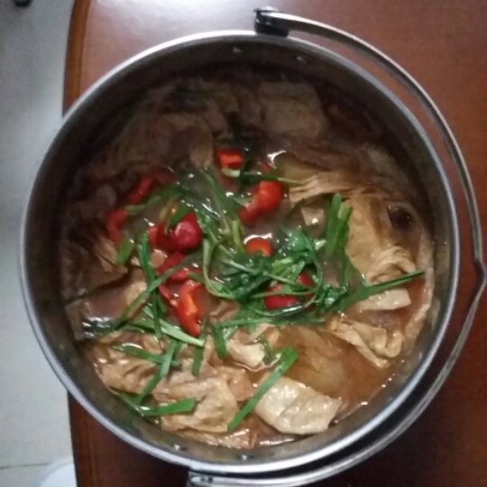 萝卜腐竹辣焖羊排