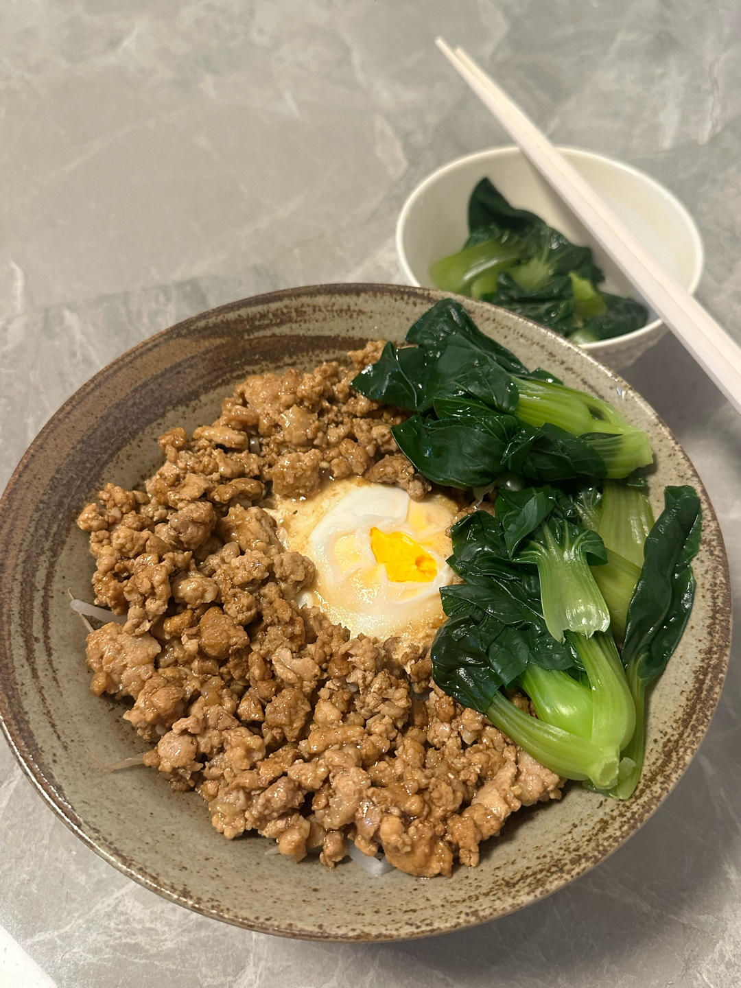 肉沫煎蛋盖饭(超下饭)