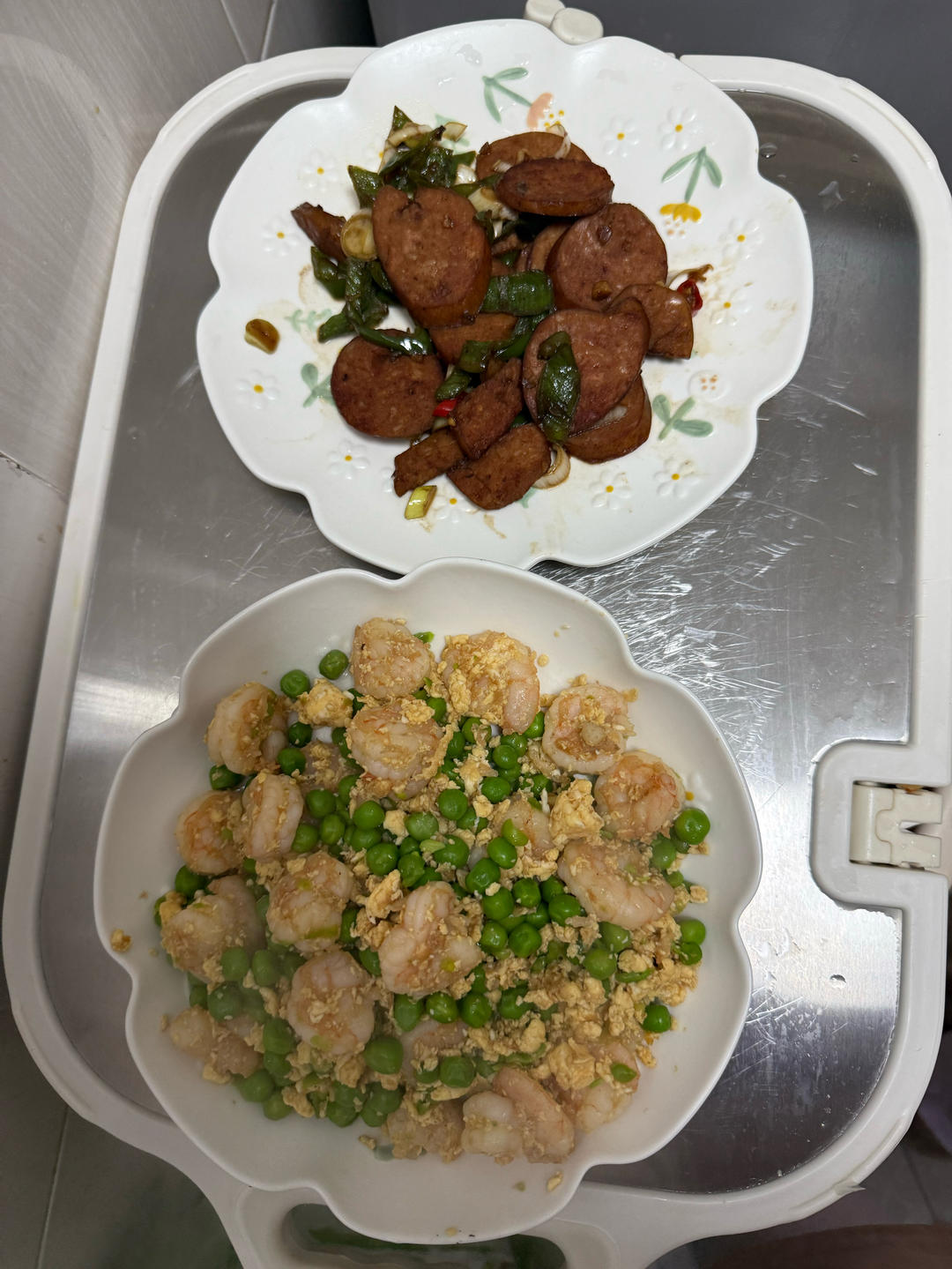 低脂豌豆虾仁滑蛋