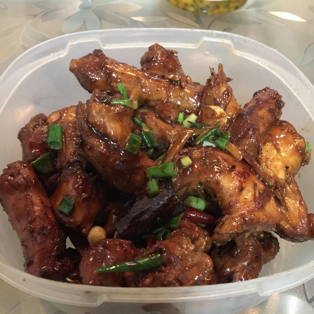 香辣烧鸡爪
