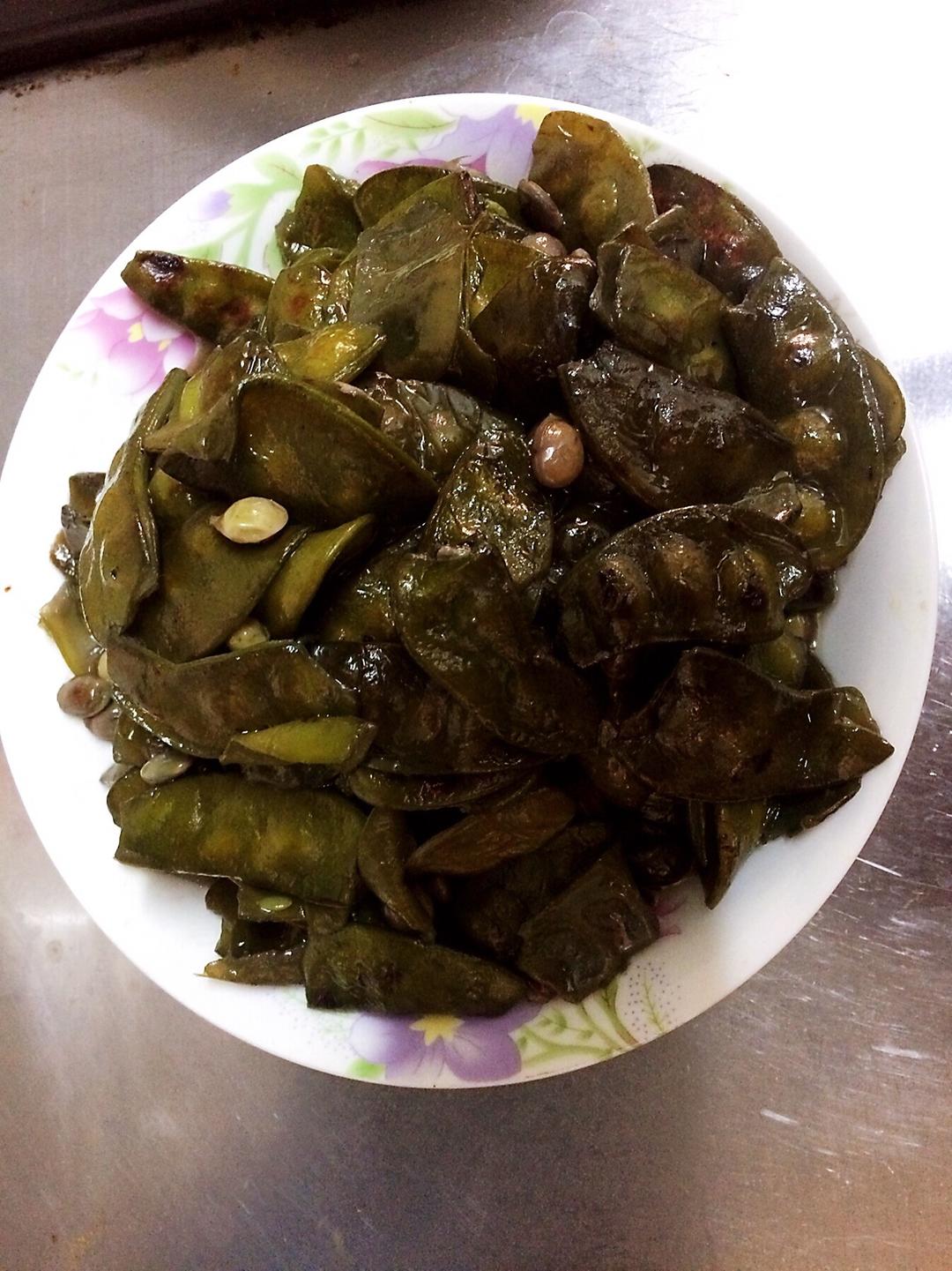 炒扁豆的做法