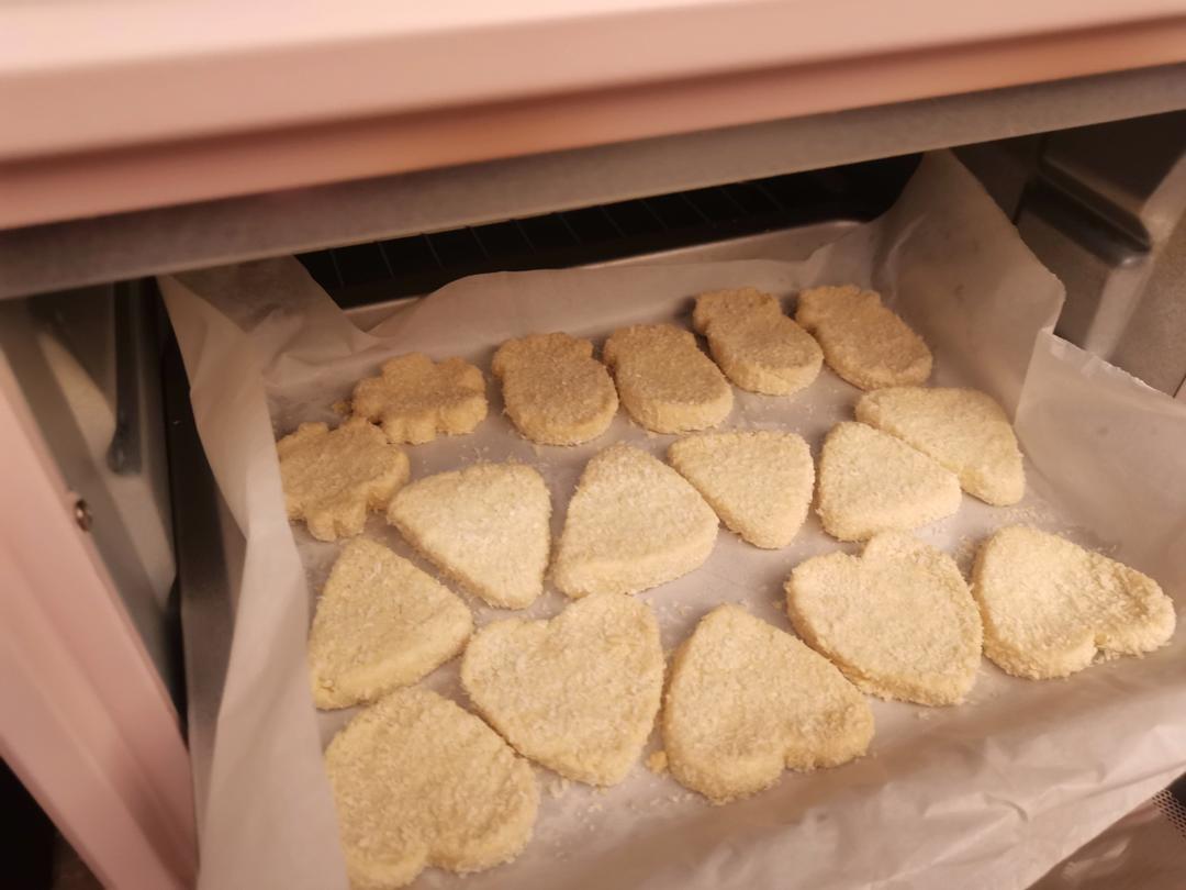 酥到掉渣❗️一吃就停不下来的椰蓉饼干