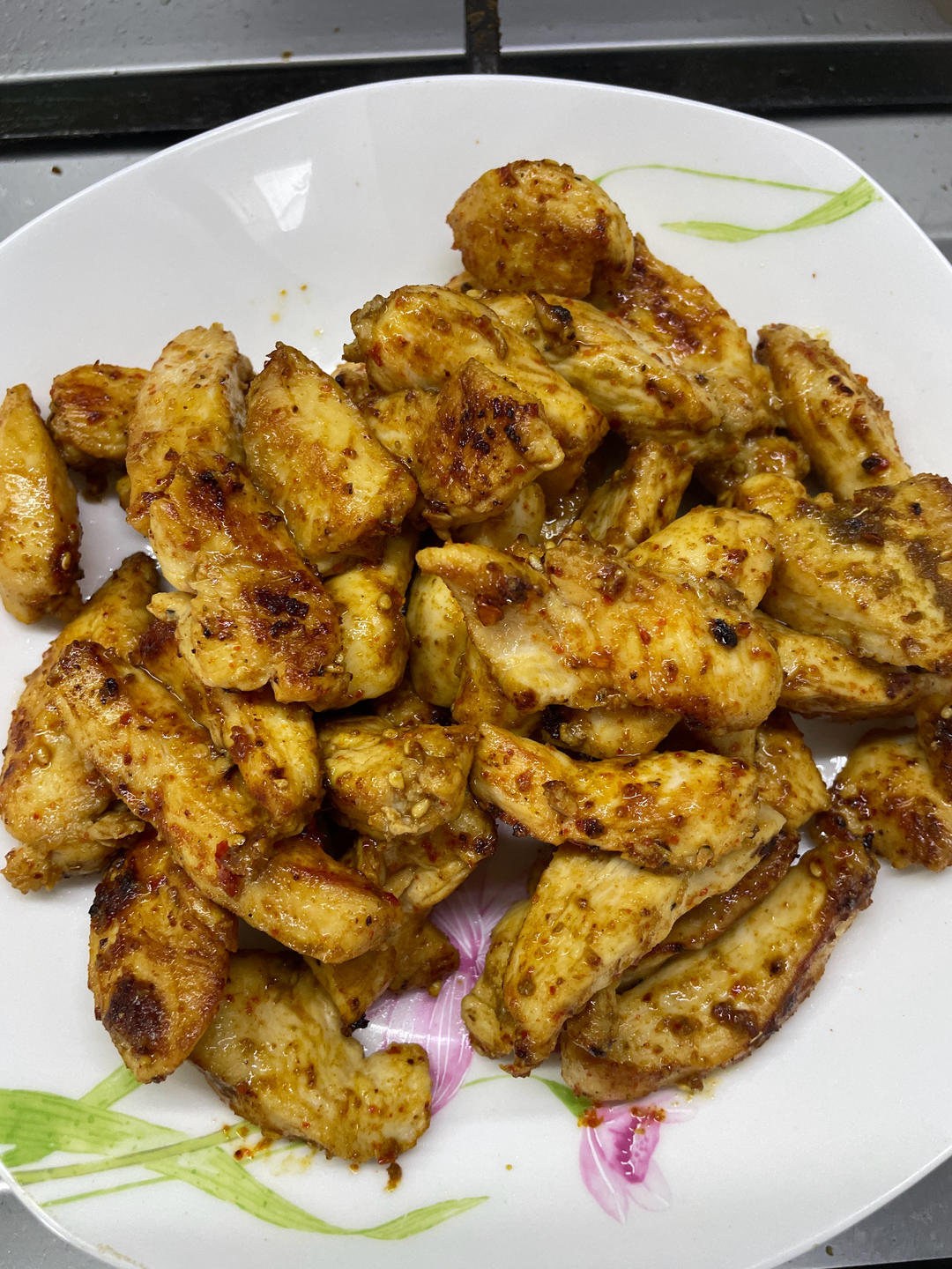 孜然鸡胸肉，低脂低卡好吃无压力。