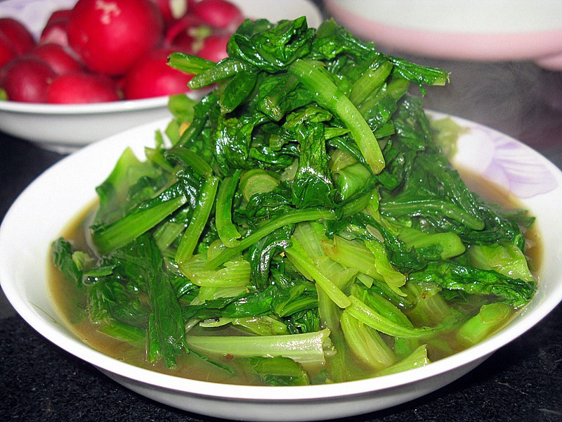 蚝油油麦菜