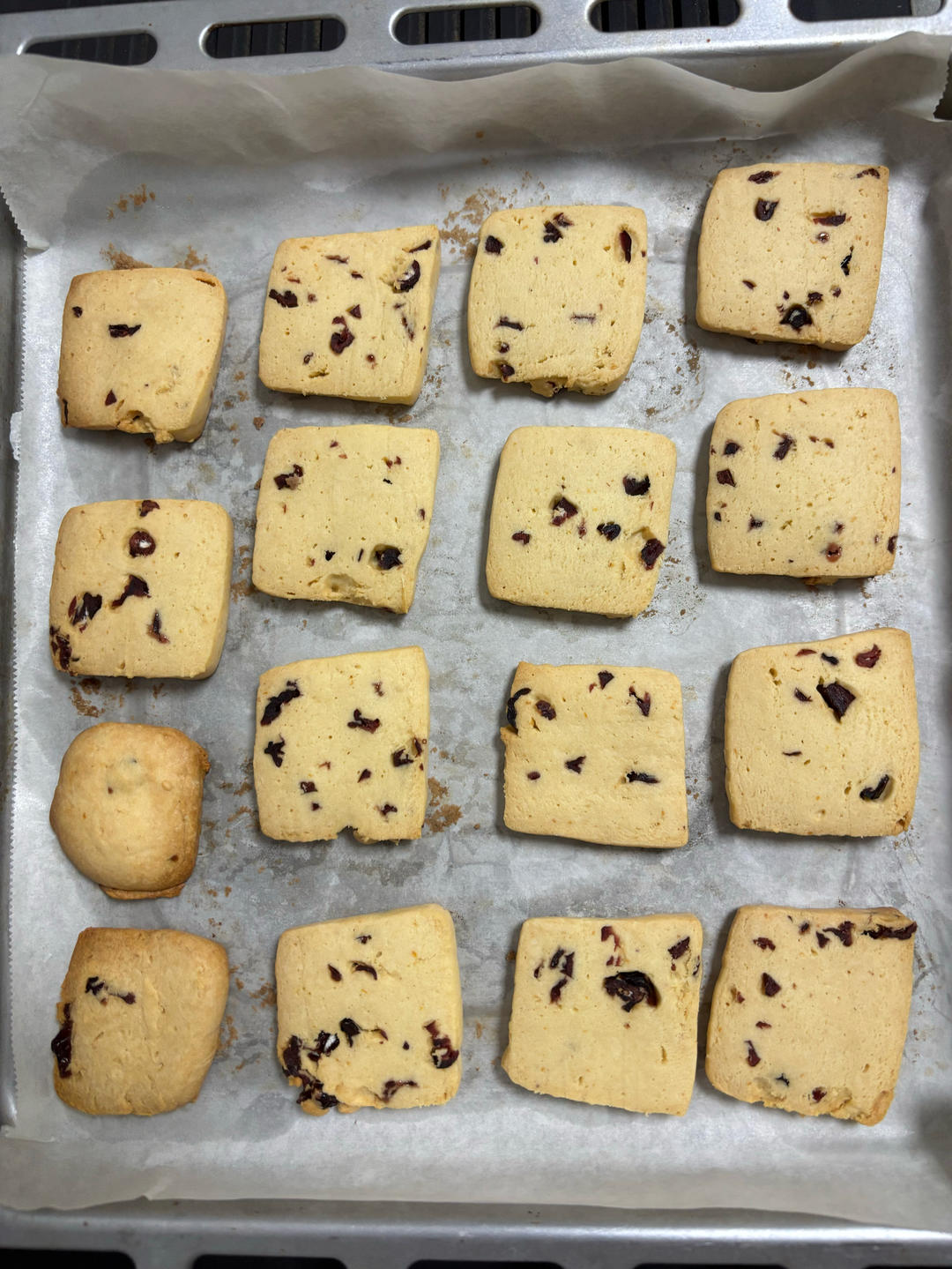 植物油版蔓越莓饼干