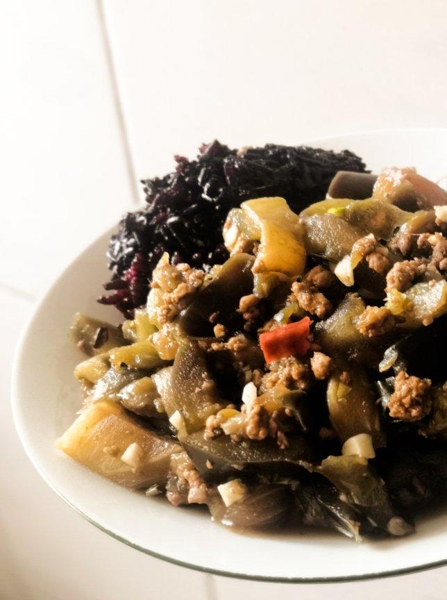 肉末茄子