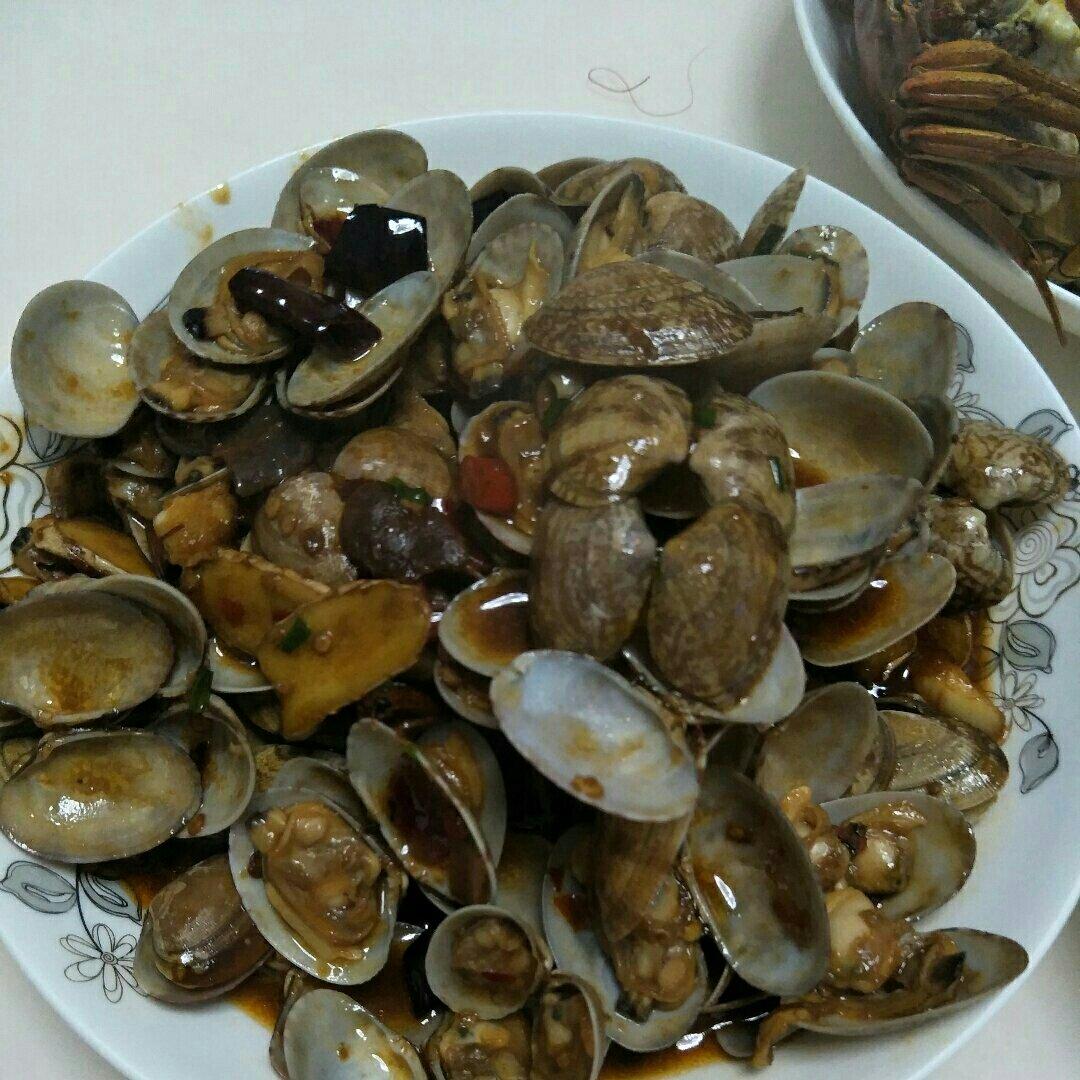 豉椒炒花蛤