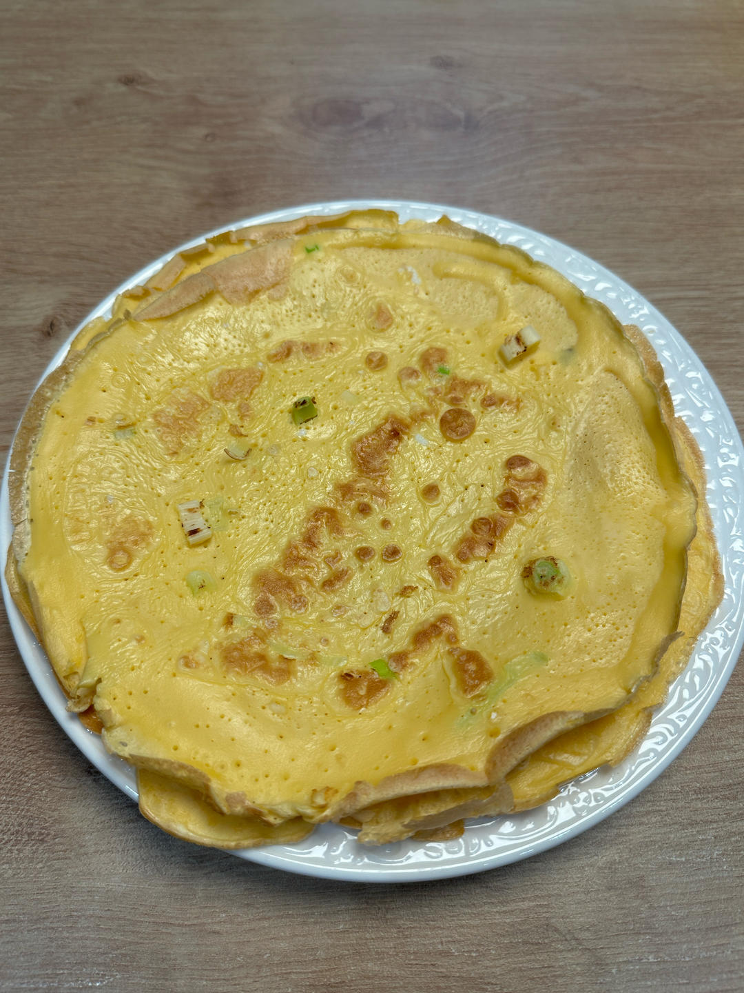 简单快手蔬菜鸡蛋煎饼