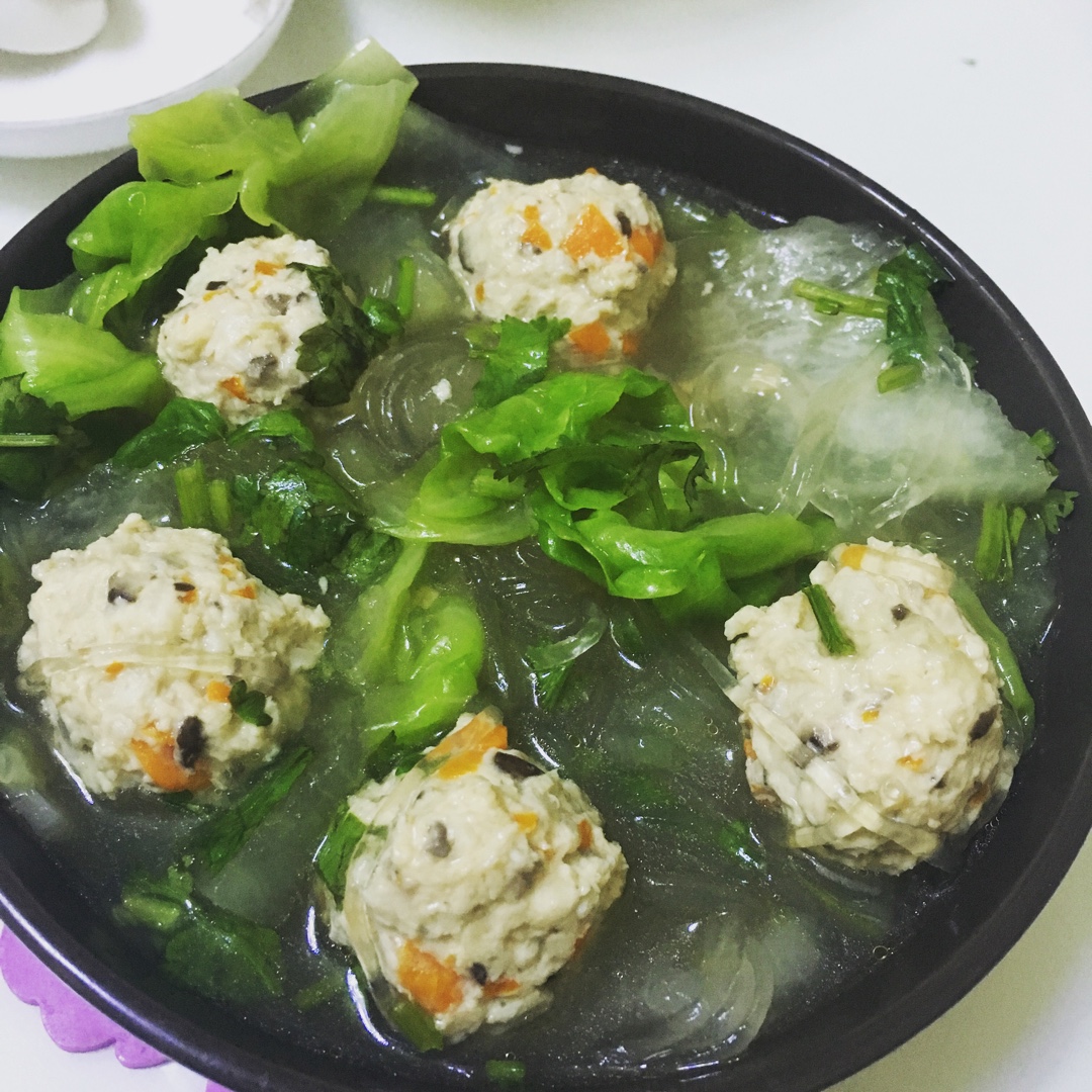 碧波蔬菜鸡肉丸
