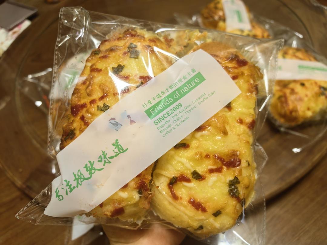 葱香芝士面包