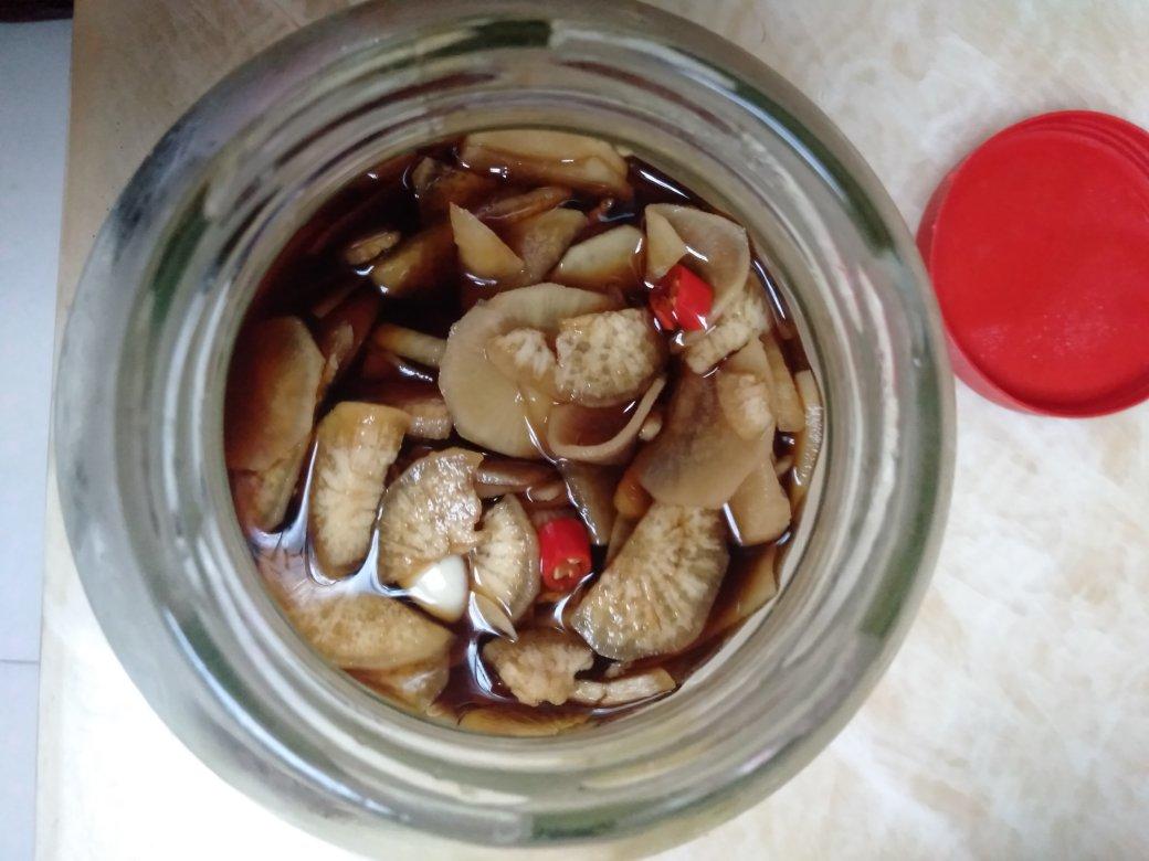 三步爽口酸酸辣辣腌萝卜片小咸菜