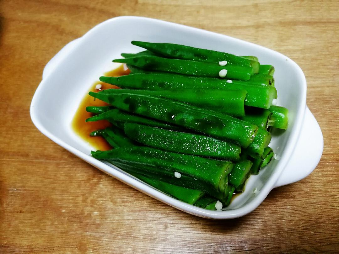 【白灼秋葵】清爽简单