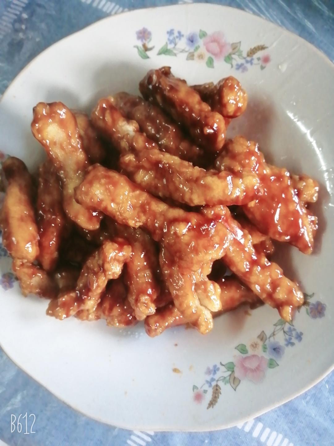 糖醋鸡肉条(番茄酱与番茄沙司不同版本)