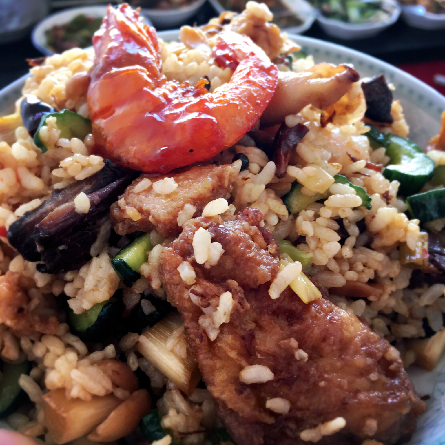 晴小晴晴做的剩菜杂烩饭