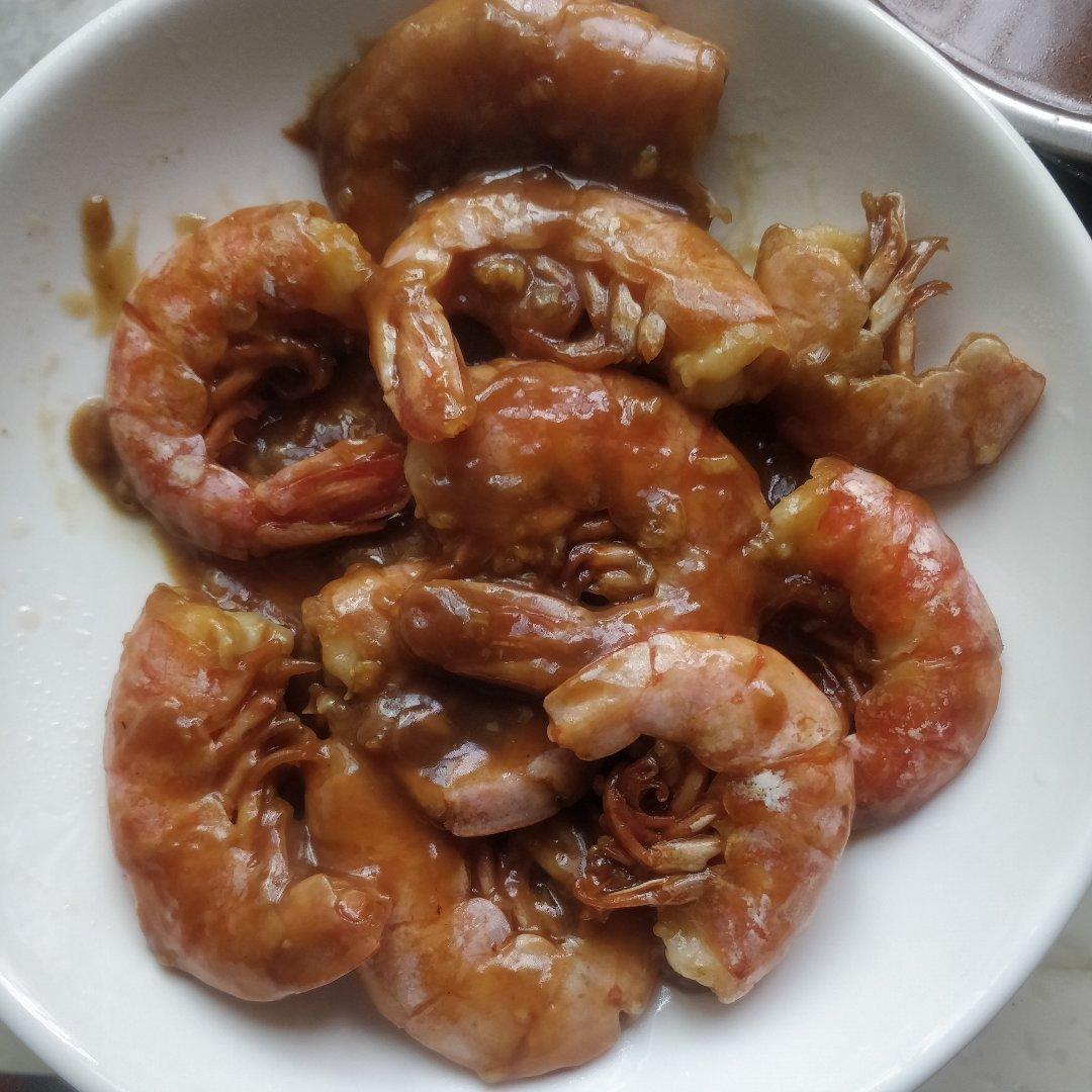 十分钟做好吃的红烧大虾