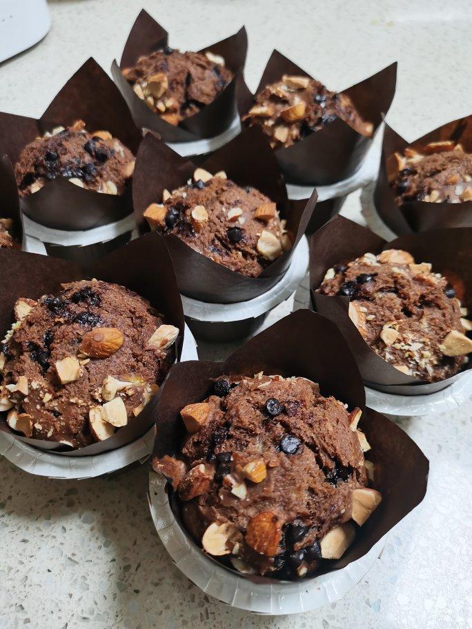 香蕉巧克力马芬