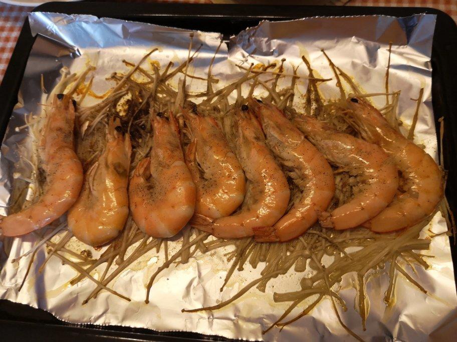 烤箱版烤大虾