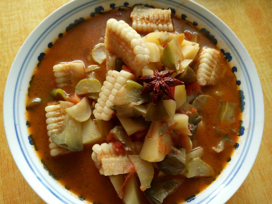 东北乱炖  —— 西红柿土豆茄子篇