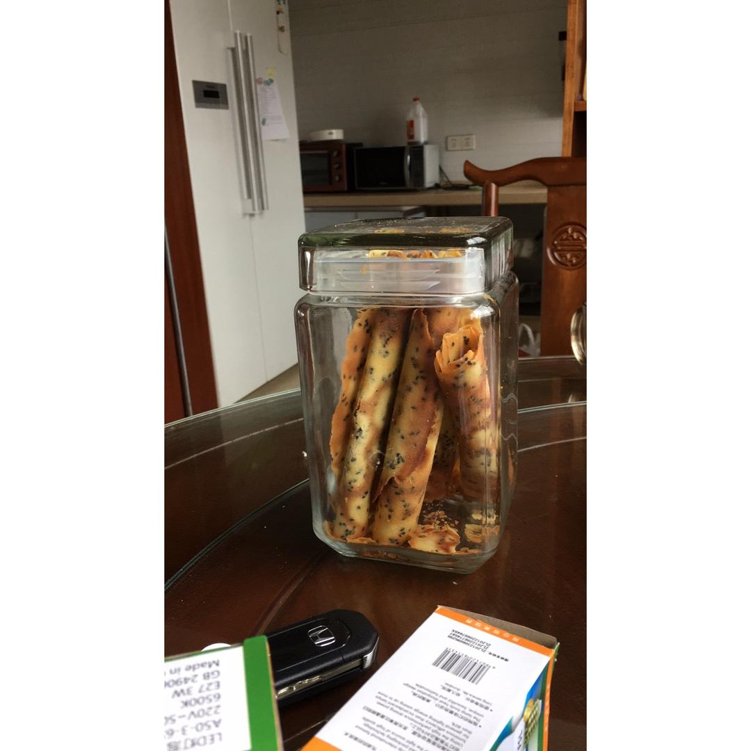 平底锅脆皮蛋卷