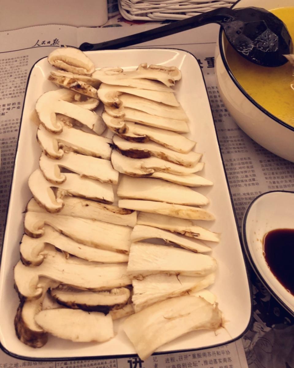 松茸刺身