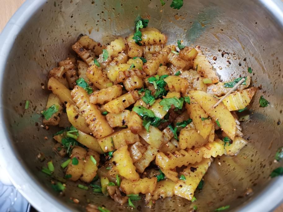 自制夜宵—狼牙土豆