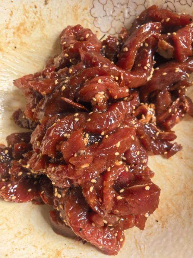 ♨️空气炸锅版手撕牛肉干