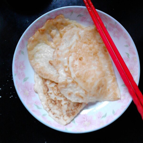 蛋香糯米饼