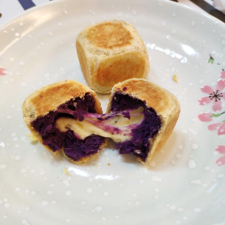 【爆浆紫薯仙豆糕】