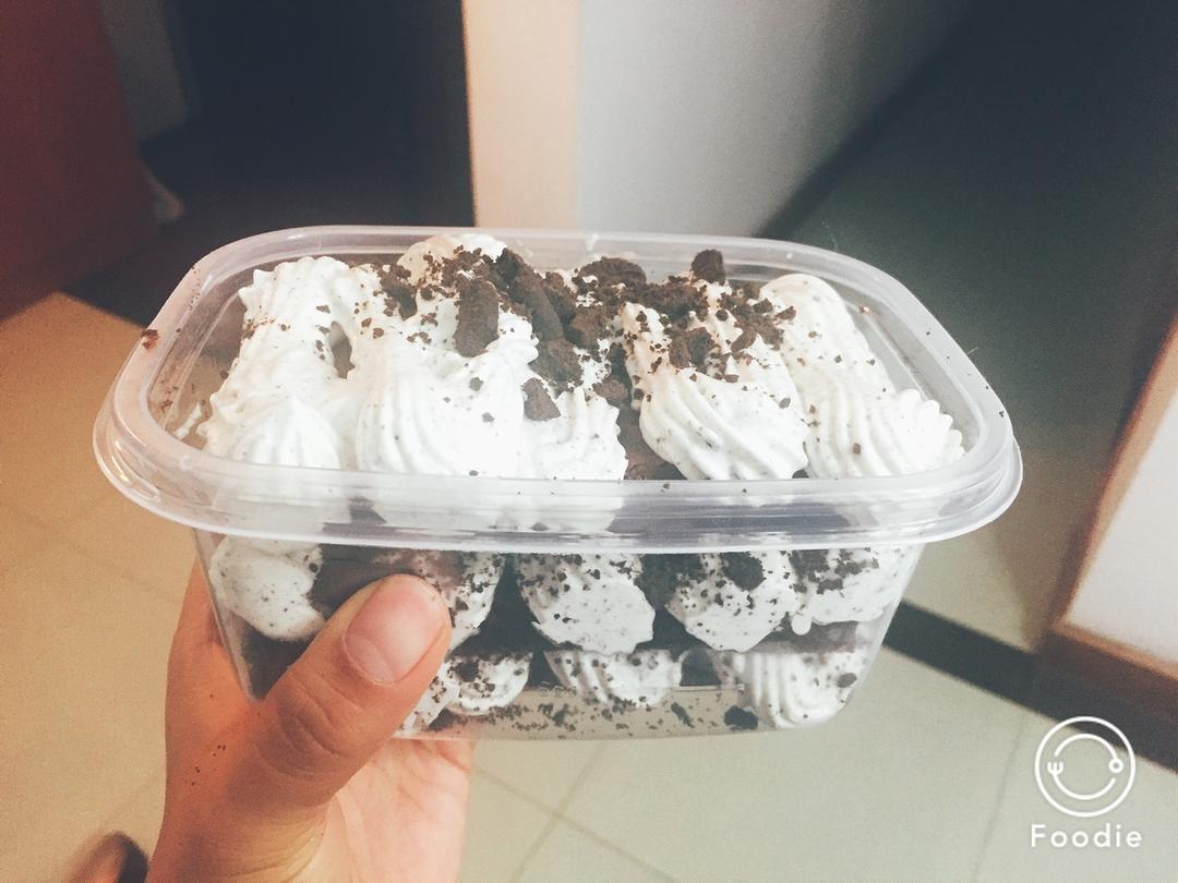 好吃到流泪的奥利奥咸奶油盒子蛋糕