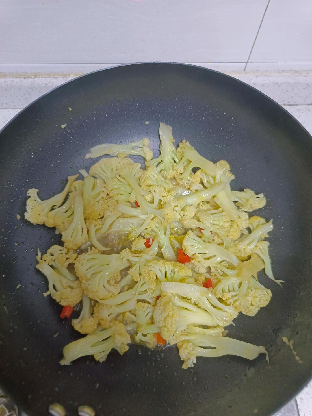 无肉简易版干煸菜花
