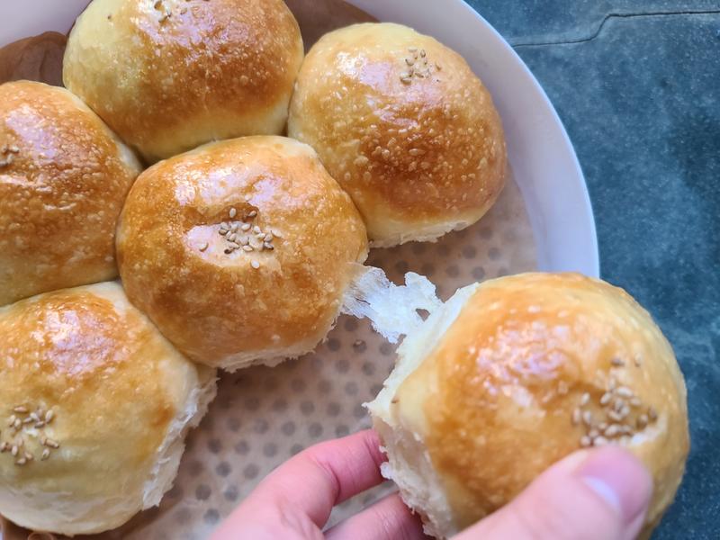 纯奶手撕吐司的做法 步骤1