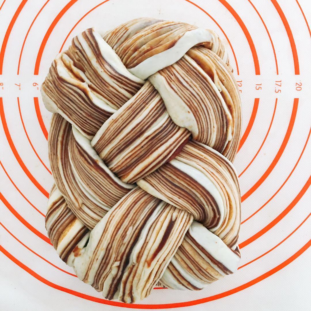 豆沙大理石吐司