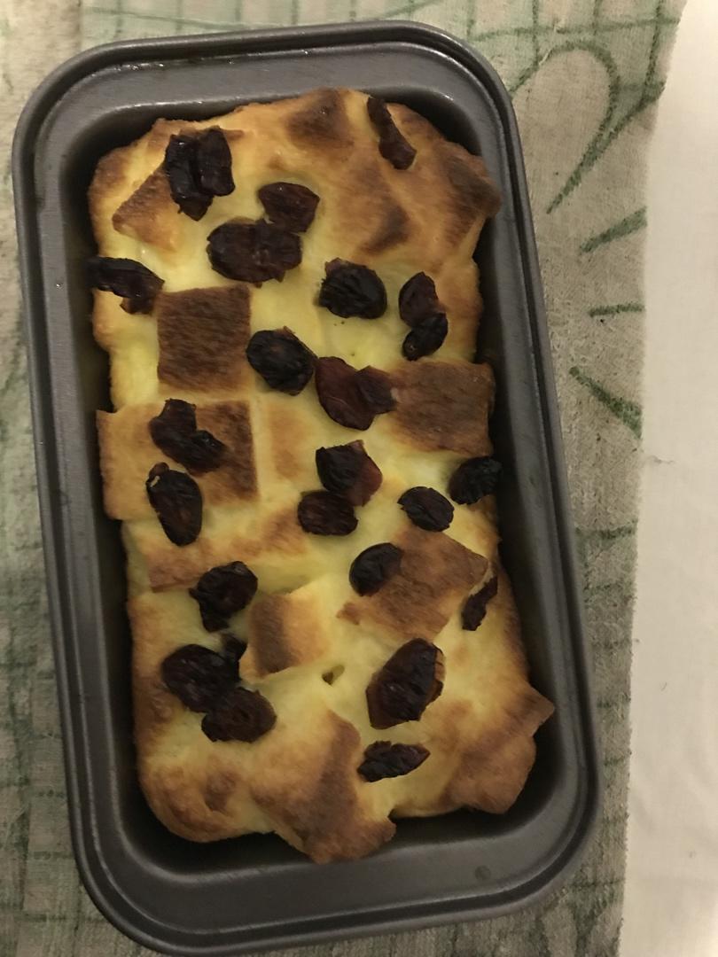 焗烤蔓越梅吐司布丁