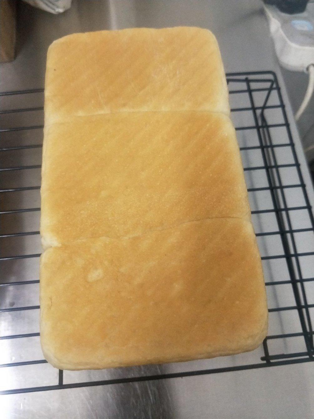 特浓炼乳吐司（一次发酵）→水立方模具