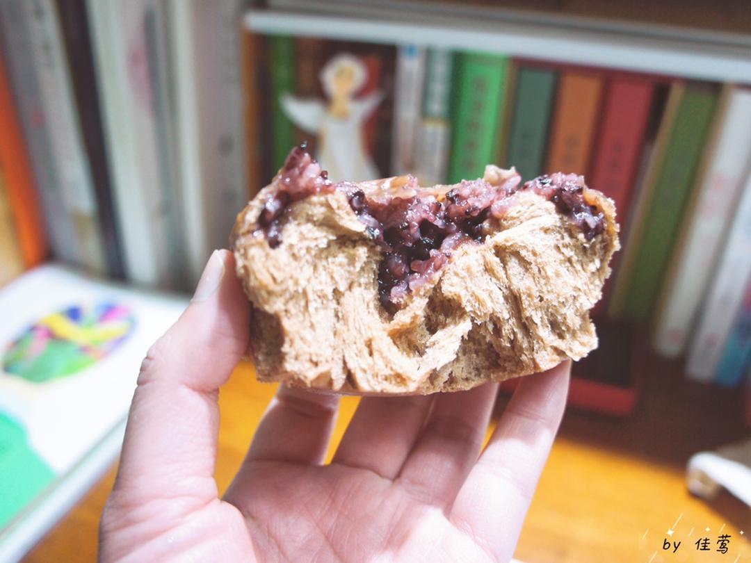 紫米馅馒头的做法