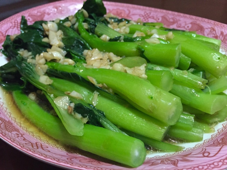 白灼菜心