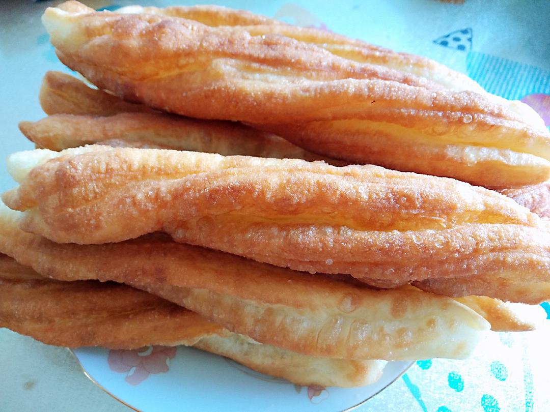 自制酵母版油条
