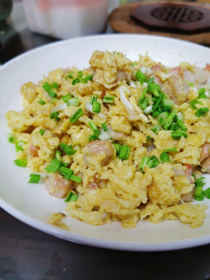 【虾仁滑蛋】超嫩滑，复刻茶餐厅经典