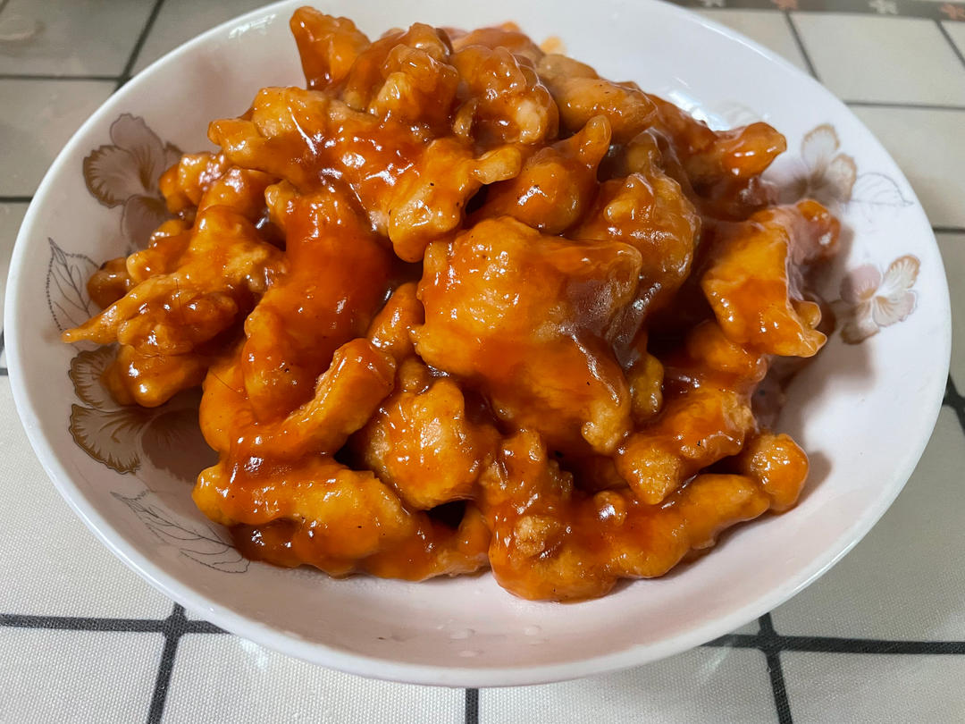 糖醋里脊 超嫩鸡胸肉版