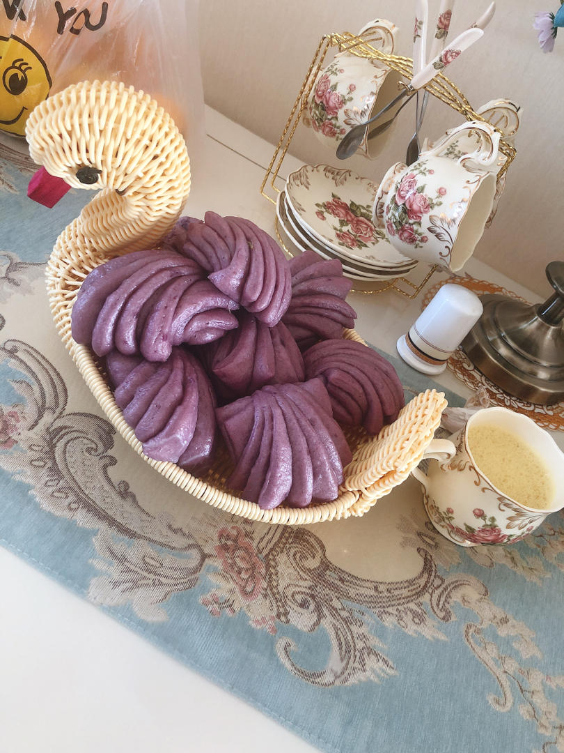 造型漂亮做法超简单的，花卷馒头